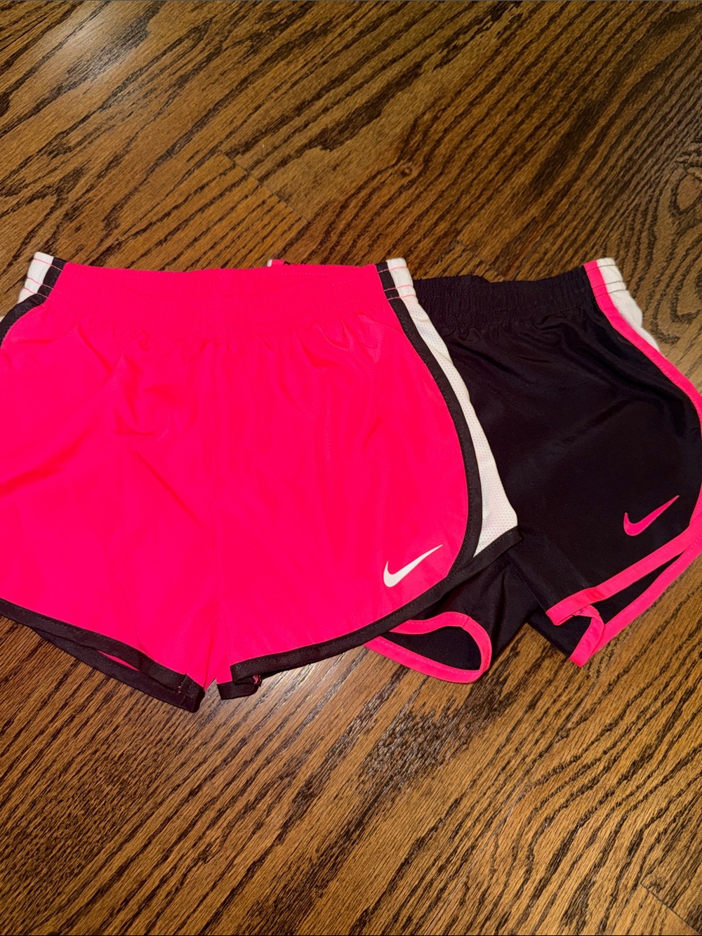 Nike kids Athletic Shorts in Hot Pink and Black
